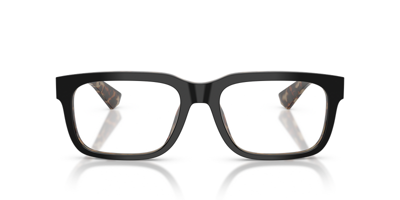 Dolce & Gabbana DG3432 in Black On Red Havana / Demo Lens (3417) - Alternate View