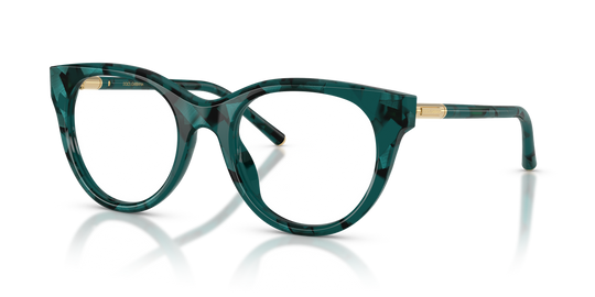 Dolce & Gabbana DG3433 - Pearl Havana Petroleum / Demo Lens (3460)
