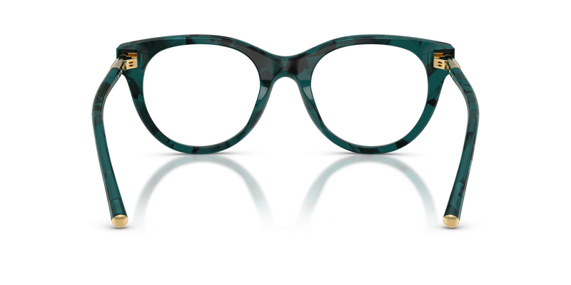 Dolce & Gabbana DG3433 in Pearl Havana Petroleum / Demo Lens (3460) - Temple Detail