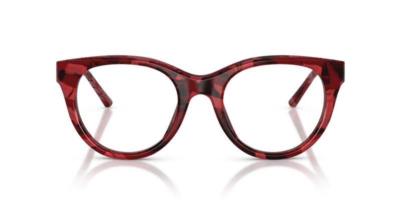 Dolce & Gabbana DG3433 in Pearl Havana Red / Demo Lens (3463) - Alternate View