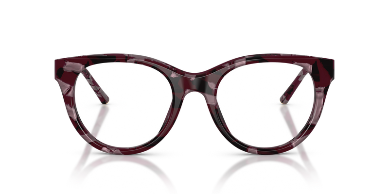 Dolce & Gabbana DG3433 in Pearl Havana Purple / Demo Lens (3464) - Alternate View