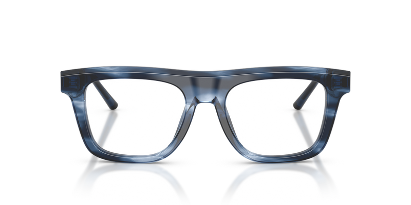 Dolce & Gabbana DG3434 in Striped Blue / Demo Lens (3448) - Alternate View