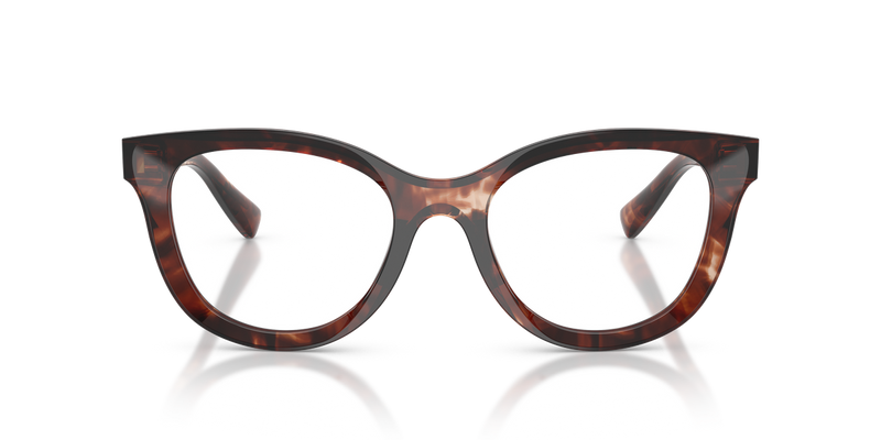 Dolce & Gabbana DG3437 in Dark Red Havana / Demo Lens (3222) - Alternate View