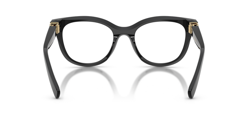 Dolce & Gabbana DG3437 in Black / Demo Lens (501) - Alternate View