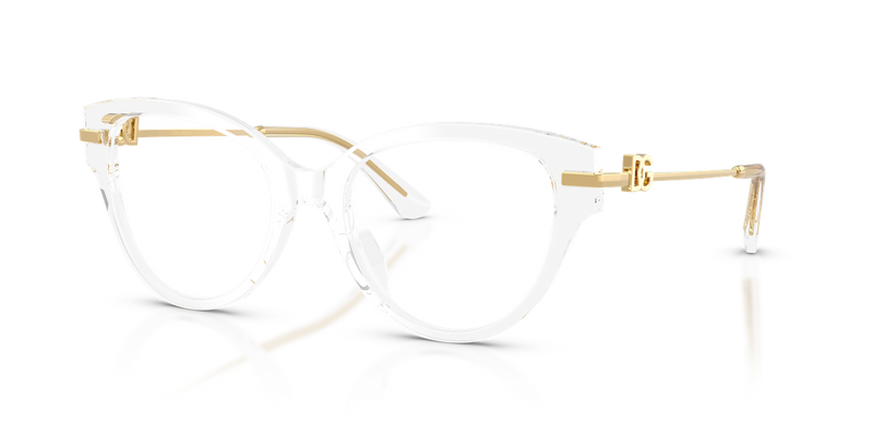 Dolce & Gabbana DG3438 in Crystal - Front View