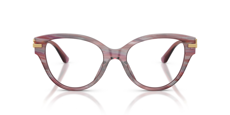 Dolce & Gabbana DG3438 in Striped Violet - Alternate View