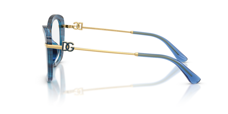 Dolce & Gabbana DG3439 in Striped Blue - Alternate View