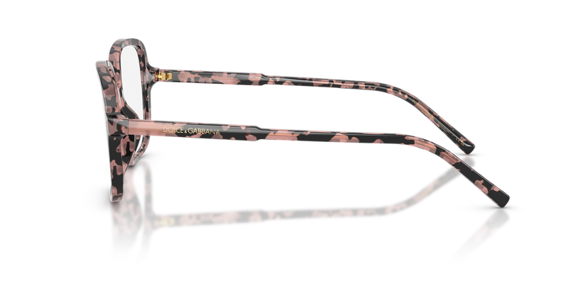 Dolce & Gabbana DG3442 in Pink Havana / Demo Lens (3476) - Alternate View