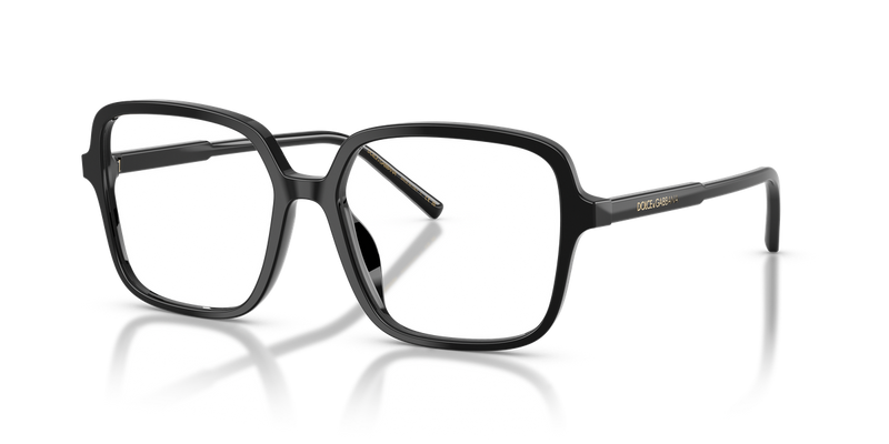 Dolce & Gabbana DG3442 in Black / Demo Lens (501) - Alternate View