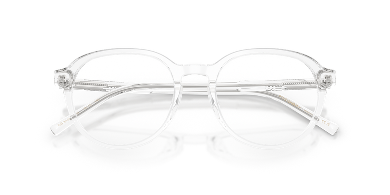 Dolce & Gabbana DG3444 in Crystal / Demo Lens (3133) - Side View