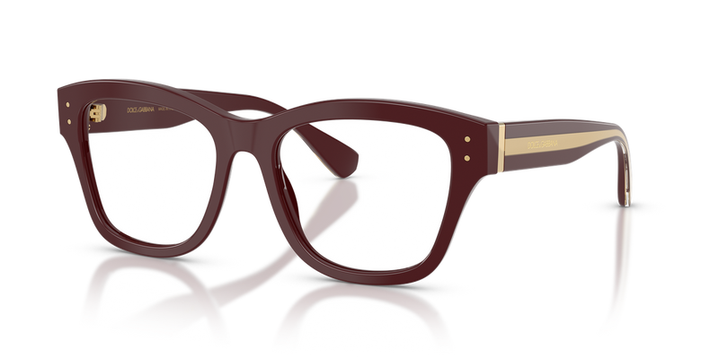 Dolce & Gabbana DG3449 in Bordeaux - Front View