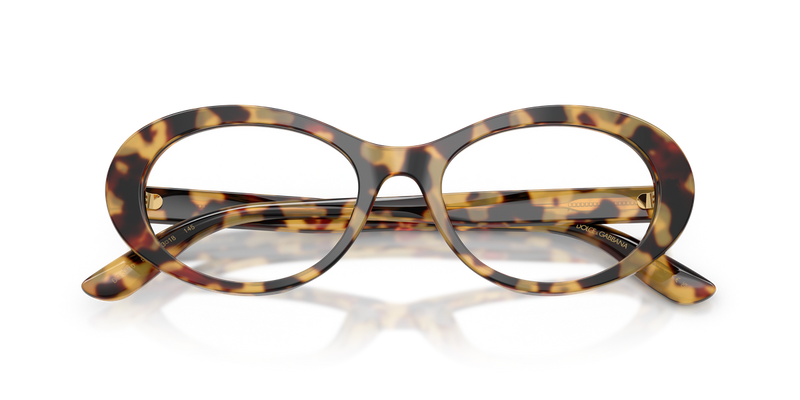 Dolce & Gabbana DG3450 in Yellow Havana - Alternate View