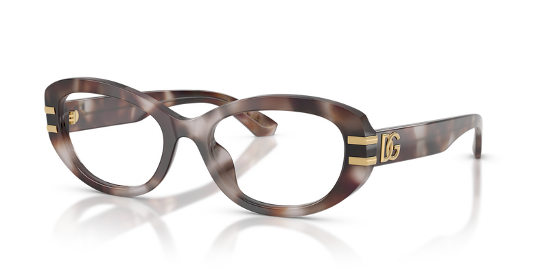 Dolce & Gabbana DG3455 in Violet Havana - Alternate View