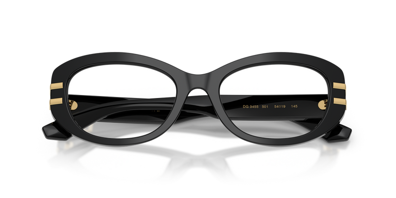 Dolce & Gabbana DG3455 in Black - Alternate View
