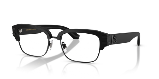 Dolce & Gabbana DG3456 - Matte Black / Demo Lens (2525)