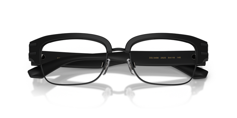 Dolce & Gabbana DG3456 in Matte Black - Side View