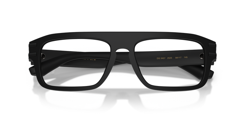 Dolce & Gabbana DG3457 in Matte Black - Side View