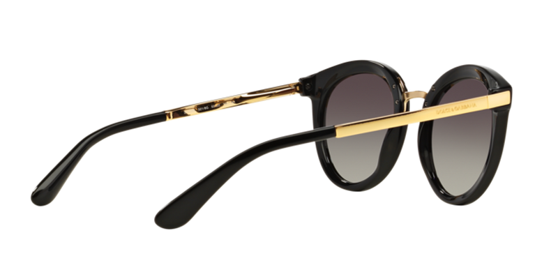 Dolce & Gabbana DG4268 in Black - Temple Detail