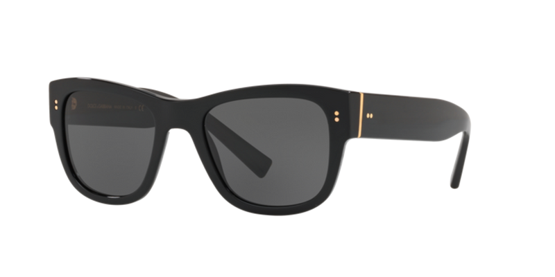 Dolce & Gabbana DG4338F in Black - Front View