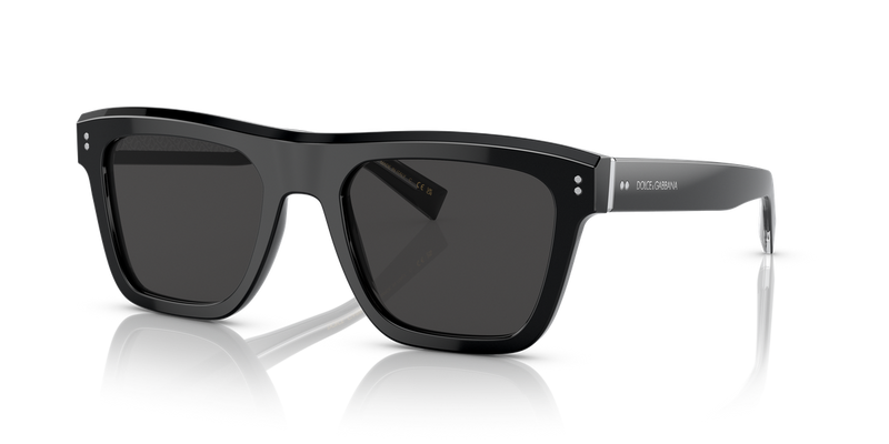 Dolce & Gabbana DG4420F in Black / Dark Grey (501/87) - Front View
