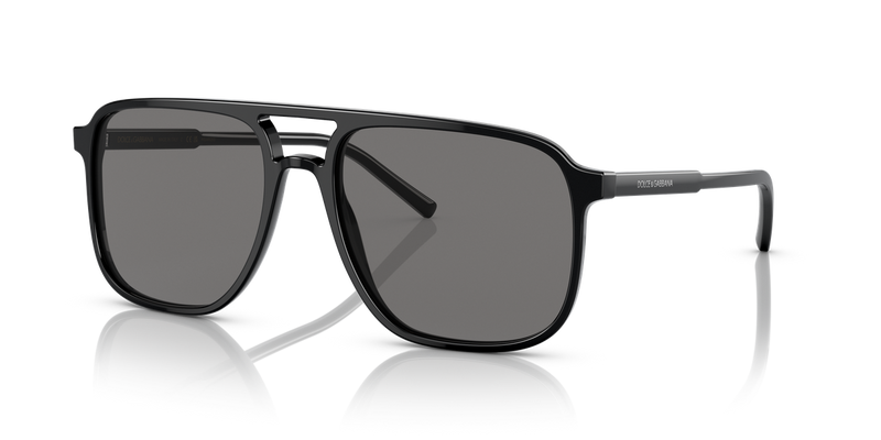 Dolce & Gabbana DG4423F in Black / Polar Grey (501/81) - Front View