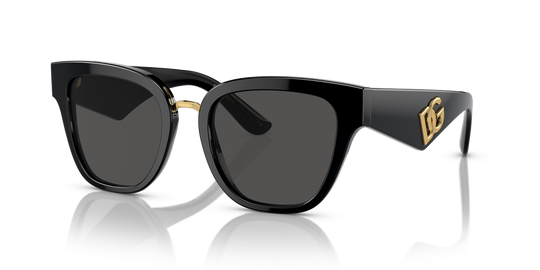 Dolce & Gabbana DG4437 - Black / Dark Grey (501/87)