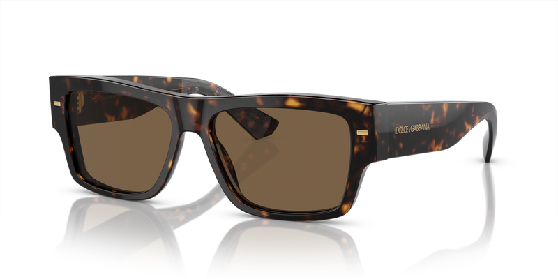 Dolce & Gabbana DG4451 in Havana / Dark Brown (502/73) - Alternate View