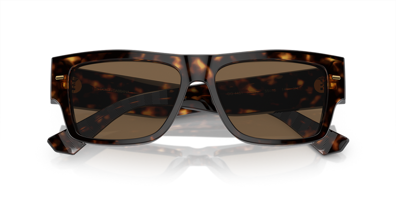 Dolce & Gabbana DG4451 in Havana / Dark Brown (502/73) - Alternate View