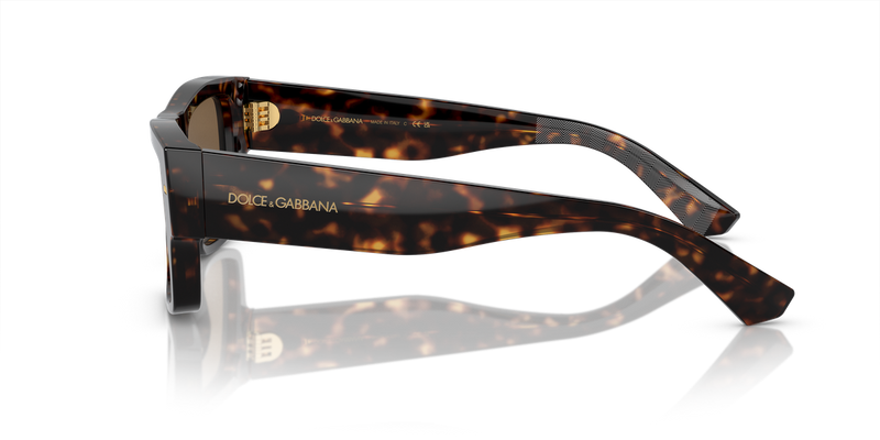 Dolce & Gabbana DG4451 in Havana / Dark Brown (502/73) - Alternate View