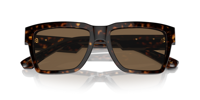 Dolce & Gabbana DG4465F in Havana / Dark Brown (502/73) - Alternate View