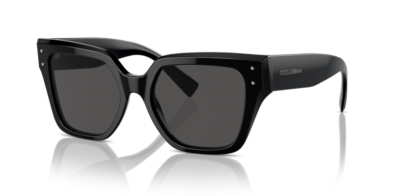 Dolce & Gabbana DG4471F in Black / Dark Grey (501/87) - Front View