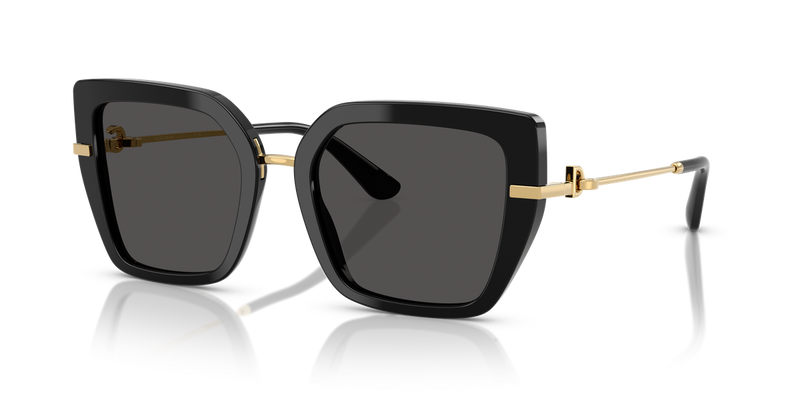 Dolce & Gabbana DG4474F in Black / Dark Grey (501/87) - Front View