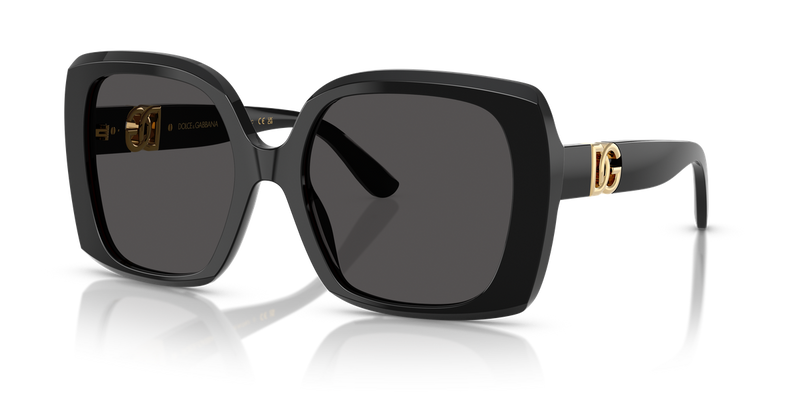 Dolce & Gabbana DG4475 in Black / Dark Grey (501/87) - Alternate View