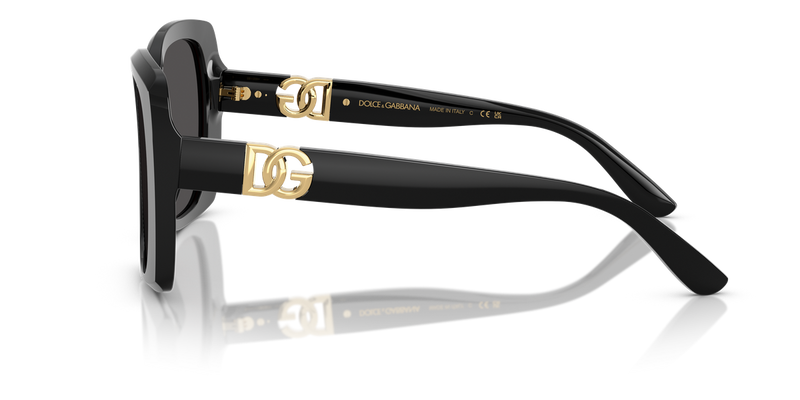 Dolce & Gabbana DG4475 in Black / Dark Grey (501/87) - Alternate View