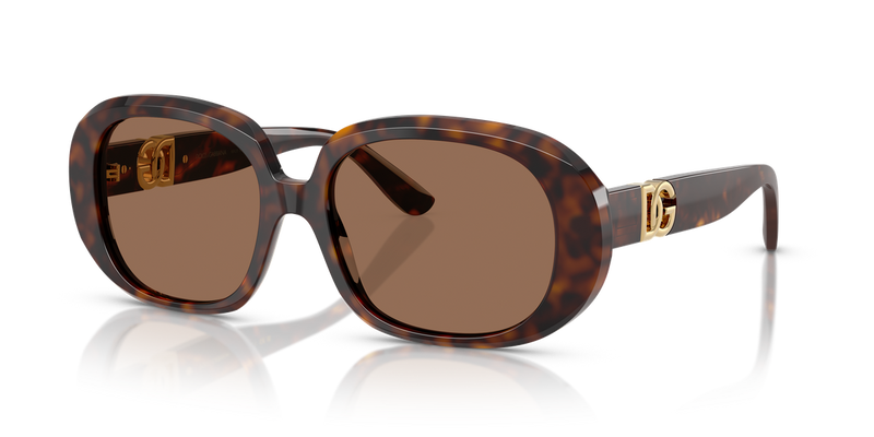 Dolce & Gabbana DG4476 in Havana / Dark Brown (502/73) - Alternate View