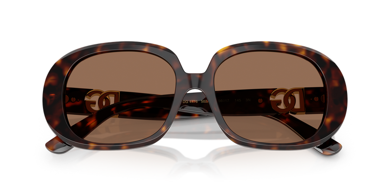 Dolce & Gabbana DG4476 in Havana / Dark Brown (502/73) - Alternate View