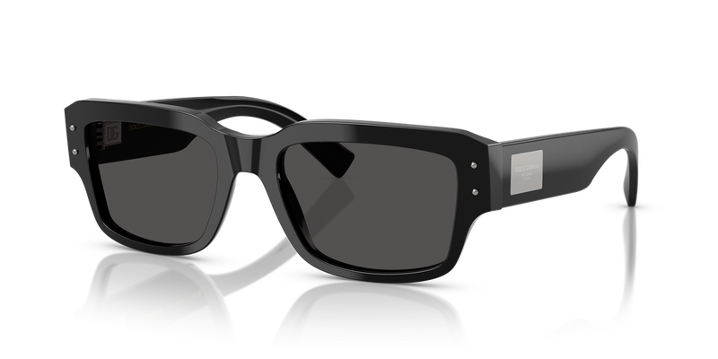 Dolce & Gabbana DG4483 in Black / Dark Grey (501/87) - Front View