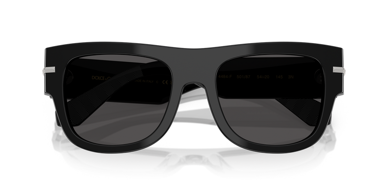Dolce & Gabbana DG4484F in Black / Dark Grey (501/87) - Alternate View