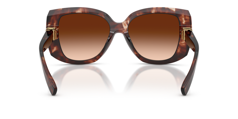 Dolce & Gabbana DG4495 in Dark Red Havana / Brown Gradient (322274) - Temple Detail