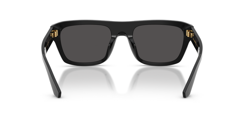 Dolce & Gabbana DG4496 in Black / Dark Grey (501/87) - Temple Detail