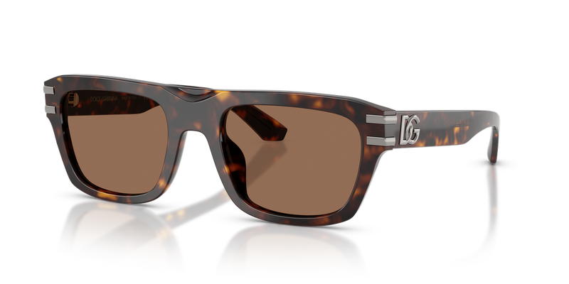 Dolce & Gabbana DG4496 in Havana / Dark Brown (502/73) - Alternate View