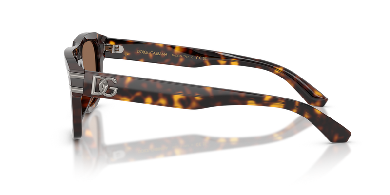 Dolce & Gabbana DG4496 in Havana / Dark Brown (502/73) - Alternate View