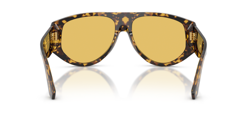 Dolce & Gabbana DG4499 in Yellow Havana / Yellow (333085) - Temple Detail