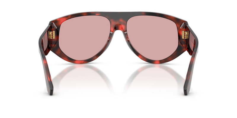 Dolce & Gabbana DG4499 in Red Havana / Light Violet (335884) - Alternate View