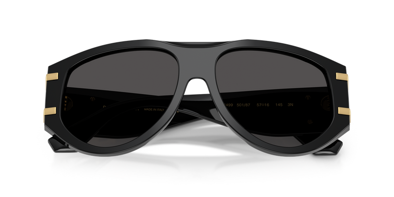Dolce & Gabbana DG4499 in Black / Dark Grey (501/87) - Alternate View