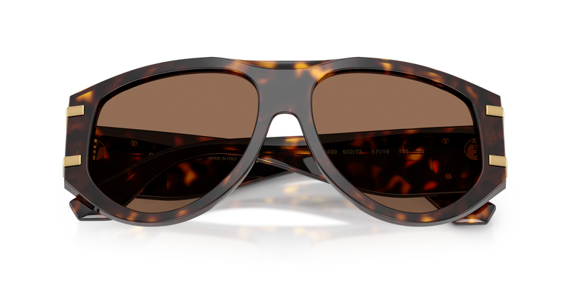 Dolce & Gabbana DG4499 in Havana / Dark Brown (502/73) - Alternate View
