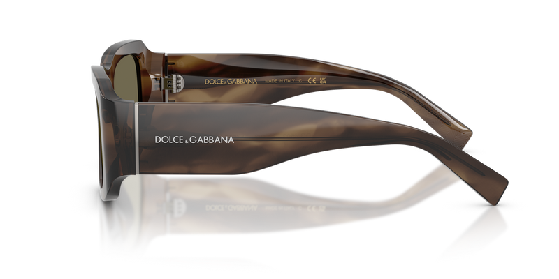 Dolce & Gabbana DG4503 in Striped Tobacco / Brown (3200/3) - Alternate View