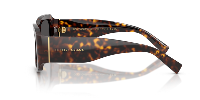 Dolce & Gabbana DG4503 in Havana / Dark Grey (502/87) - Alternate View