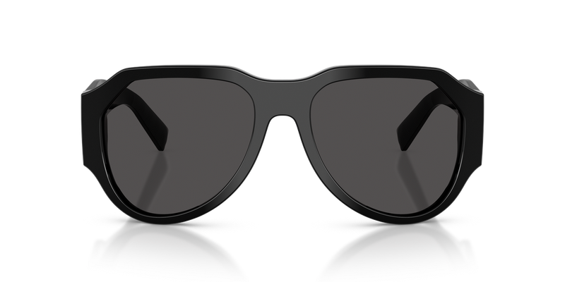Dolce & Gabbana DG4504 in Black / Dark Grey (501/87) - Alternate View