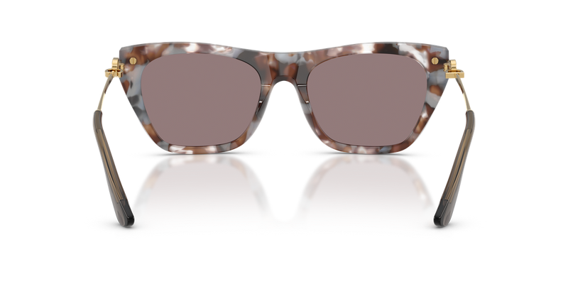 Dolce & Gabbana DG4511 in Havana Grey / Dark Purple (34457N) - Alternate View
